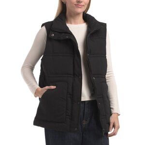 BERNARDO Black Puffer Vest